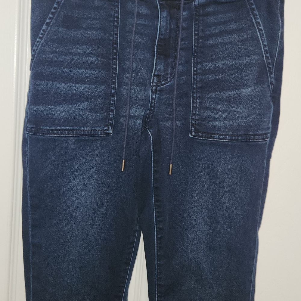 American Eagle Outfitters Soft Knit Denim Joggers - Picture 2 of 7